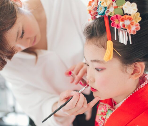 七五三の着付け・ヘアメイクは調布駅近くの媛enで