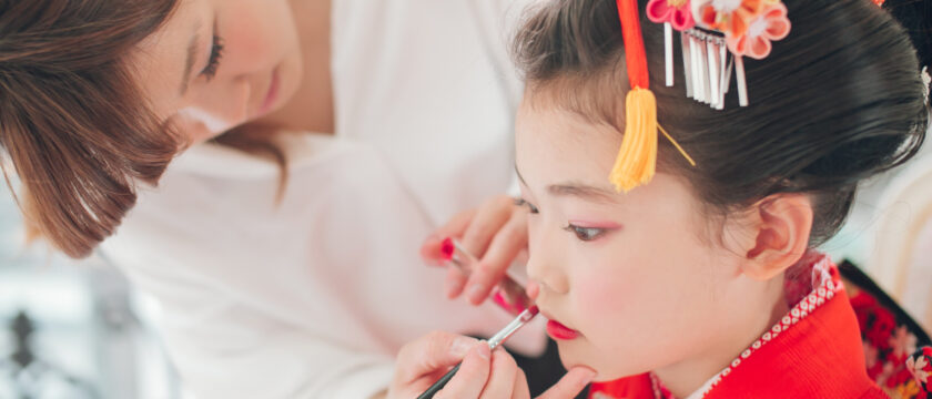 七五三の着付け・ヘアメイクは調布駅近くの媛enで