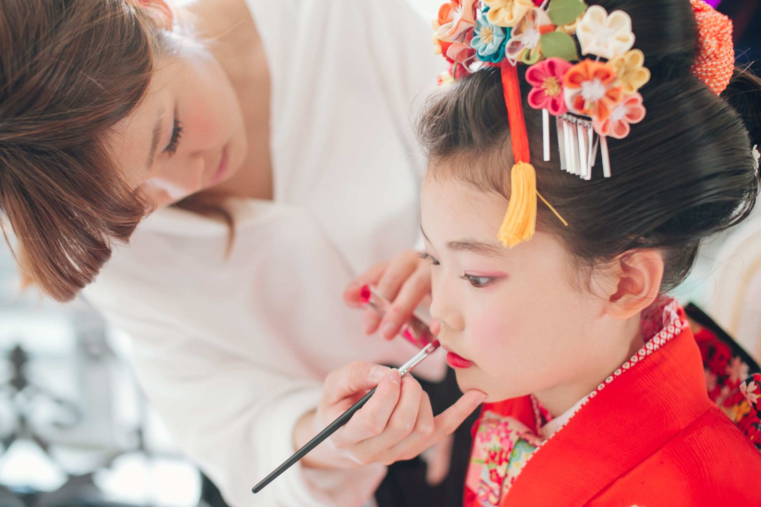 七五三の着付け・ヘアメイクは調布駅近くの媛enで