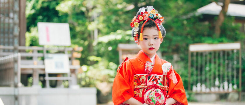 七五三の着付け&ヘアメイクは調布駅すぐの「媛en」で♪