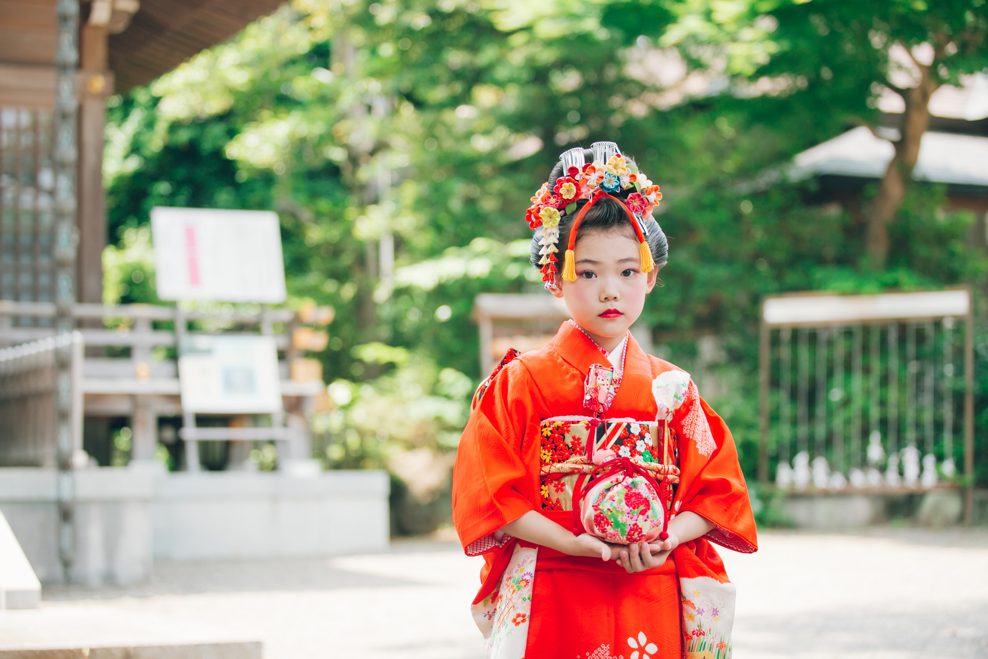 七五三の着付け&ヘアメイクは調布駅すぐの「媛en」で♪