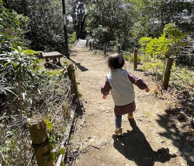 おでかけ日和更新！自然たっぷり若葉町周辺散歩＆児童館の「子育てひろば」で遊ぶ