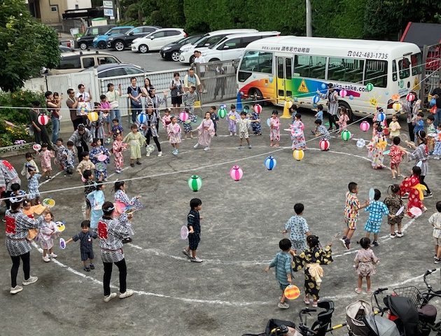 恒例の夏まつり　暑さ対策で進化！