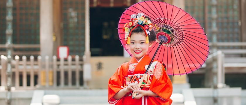 調布駅徒歩1分！七五三の着付け・ヘアメイクは美容室「媛en」で♪