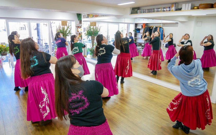 調布市国領町のフラダンス教室ピリアロハ