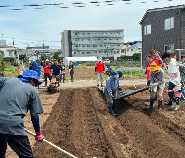 畑から広がる交流！収穫野菜は地域へ